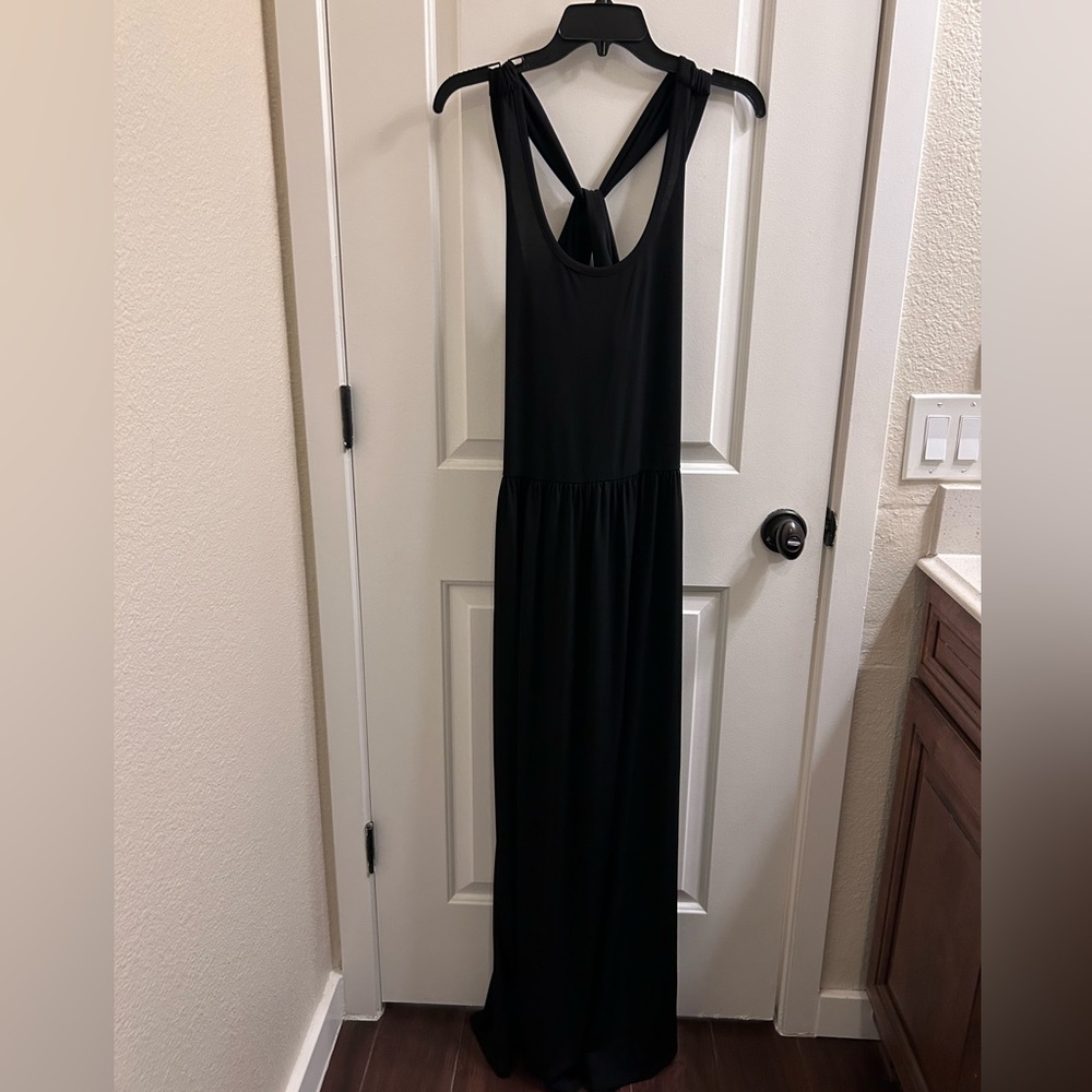 Micha Kors Maxi Dress - Black.